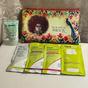 Deluxe Hair Care Samples and Make-Up Bag Bundle